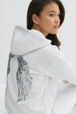 Discount Gina Tricot Y basic hood Grijsv
