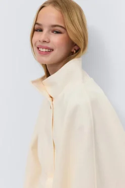 Sale Gina Tricot Y belted cape Wit