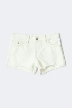 Online Gina Tricot Y chunky denim shorts Wit