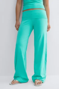 Outlet Gina Tricot Y coral baggy yoga pants Blauw