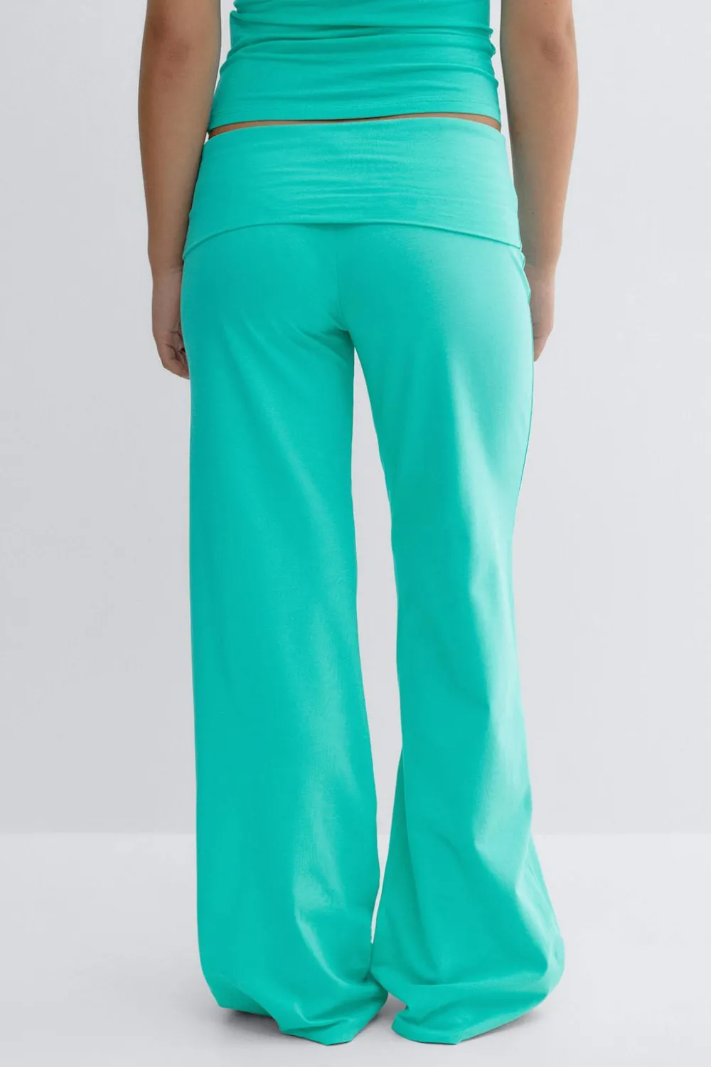 Outlet Gina Tricot Y coral baggy yoga pants Blauw