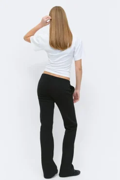 Gina Tricot Y de-lowlow sweatpants Zwart
