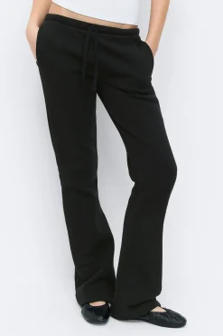 Gina Tricot Y de-lowlow sweatpants Zwart