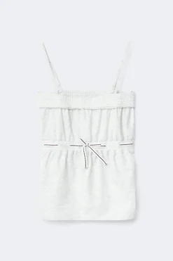 Online Gina Tricot Y detail top Grijsv