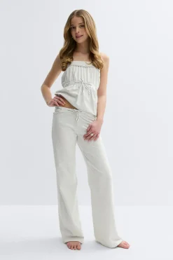 Discount Gina Tricot Y detail trousers Grijsv