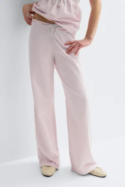 Gina Tricot Y detail trousers Roze