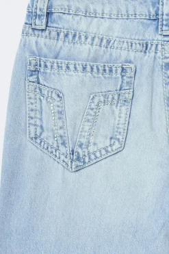 Outlet Gina Tricot Y for real loose jeans tall Blauw