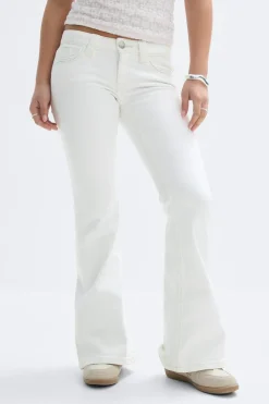 Best Gina Tricot Y for real low waist jeans Wit