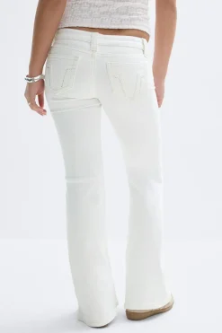 Best Gina Tricot Y for real low waist jeans Wit