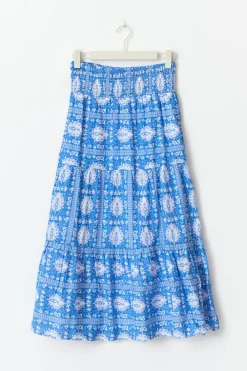 Outlet Gina Tricot Y iconic boho maxi skirt Blauw