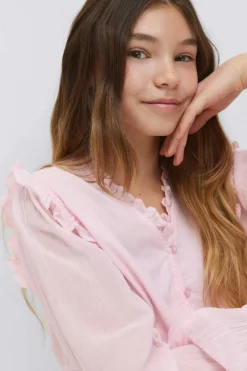 Sale Gina Tricot Y long sleeve blouse Roze