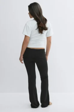 Clearance Gina Tricot Y low waist yoga leggings Zwart