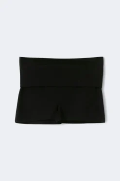 Hot Gina Tricot y low waist yoga shorts Zwart