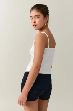 Hot Gina Tricot y low waist yoga shorts Blauw