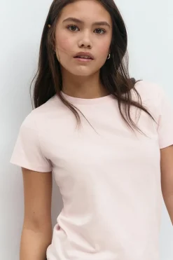 Discount Gina Tricot Y scandi basic tee Roze