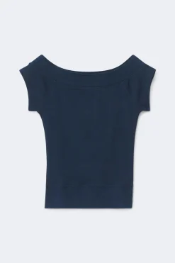 Best Gina Tricot Y short sleeve top Blauw