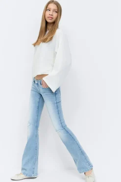 Hot Gina Tricot Y too clean flare jeans Blauw
