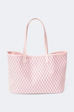 Gina Tricot Y tote bag Roze