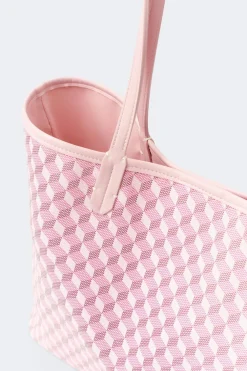 Gina Tricot Y tote bag Roze