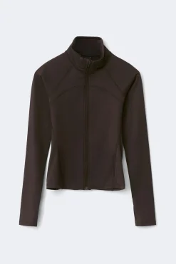 Best Gina Tricot Zip yoga jacket Bruin